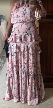 Bridesmaid dress altered for the wedding party, serving Swansea MA and Eastern Massachusetts