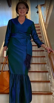 Formal mother of the bride dress alteration, serving Swansea MA and Eastern Massachusetts
