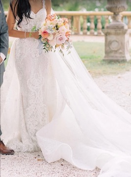 Bridal alterations for a fitted wedding gown silhouette, serving Swansea MA and Eastern Massachusetts