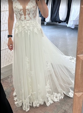 Bridal gown fitting completed in Swansea, MA, serving Swansea MA and Eastern Massachusetts